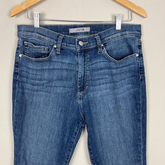 Joe's Jeans Womens 32 Blue Denim Skinny High Rise Medium Wash Stretch Pockets - Picture 2 of 12